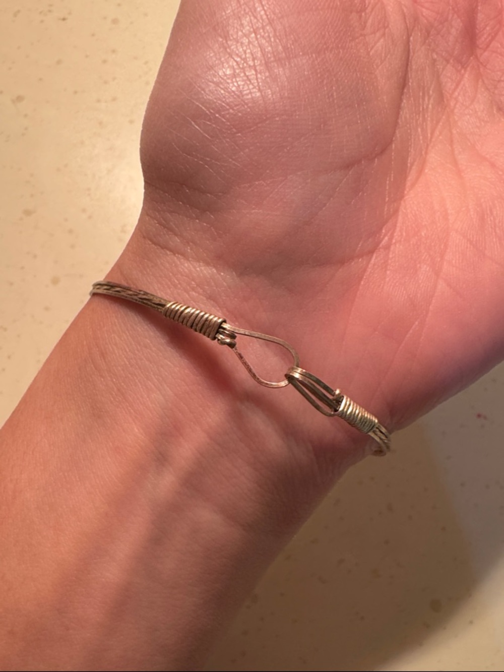 Ronaldo Bracelet-Lime Green & Silver - Picture 2 of 2